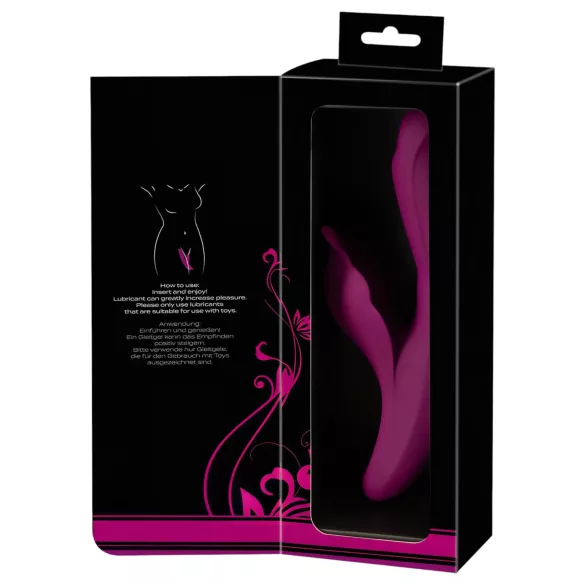 Javida - vibrator za G-točku i klitoris 4u1 - ljubičasti