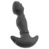ANOS - vibrator za prostatu s pokretnim prstenom - crni