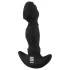 ANOS - vibrator za prostatu s pokretnim prstenom - crni