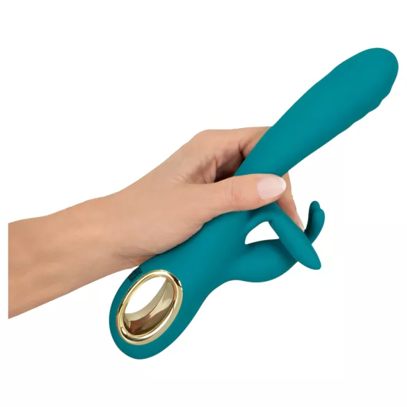 Smile - vibrator za G-točku i klitoris s funkcijom guranja - zeleni