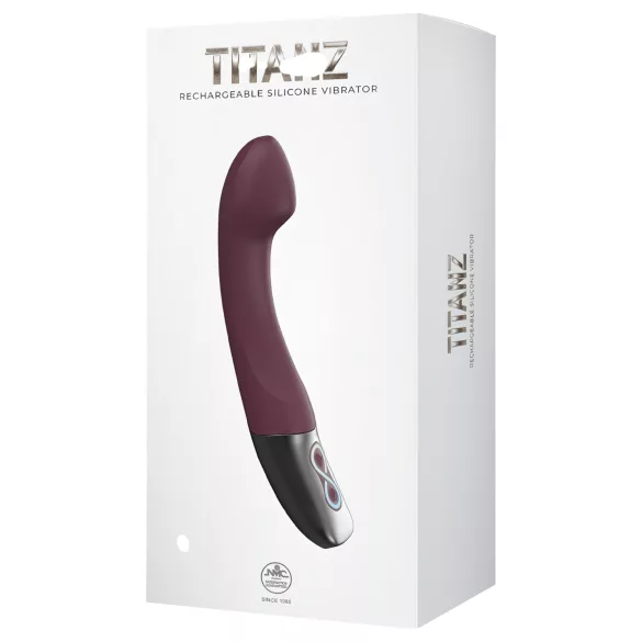 Excellent Power Titanz - akumulatorski G-točka vibrator (bordo)