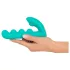 Beau Coeur Sylora - perlasti 2u1 vibrator (zeleni)