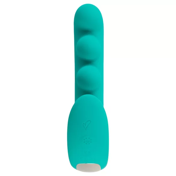 Beau Coeur Sylora - perlasti 2u1 vibrator (zeleni)
