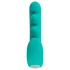 Beau Coeur Sylora - perlasti 2u1 vibrator (zeleni)