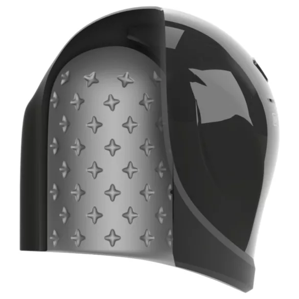 Rebel - vodootporni vibrator za glavić - crni