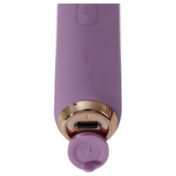Svakom - masažer vibrator Mini Emma Neo - pametni, silikon, ljubičasta