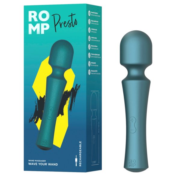 ROMP Presto - masažni vibrator - zelena