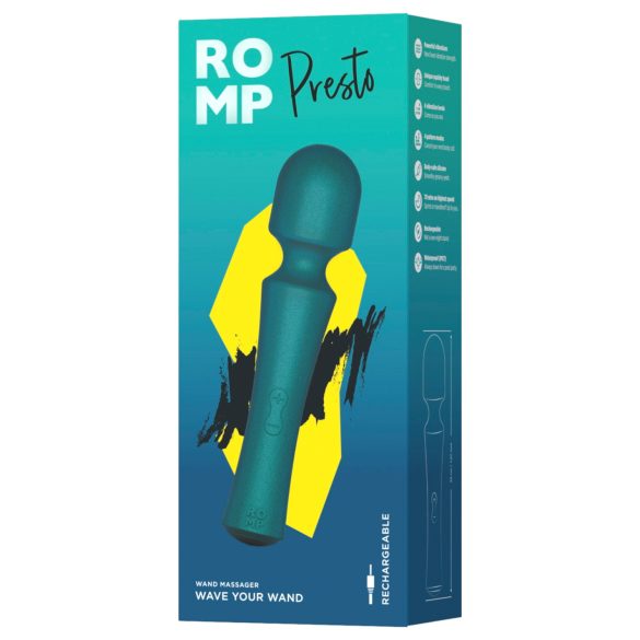 ROMP Presto - masažni vibrator - zelena