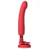 Lovense Mission 2 - Aplikacijom upravljani vibrator s vakuumskom čašicom (crveni)