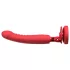 Lovense Mission 2 - Aplikacijom upravljani vibrator s vakuumskom čašicom (crveni)