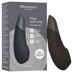   Womanizer Enhance - stimulator klitorisa na zračne valove - crni