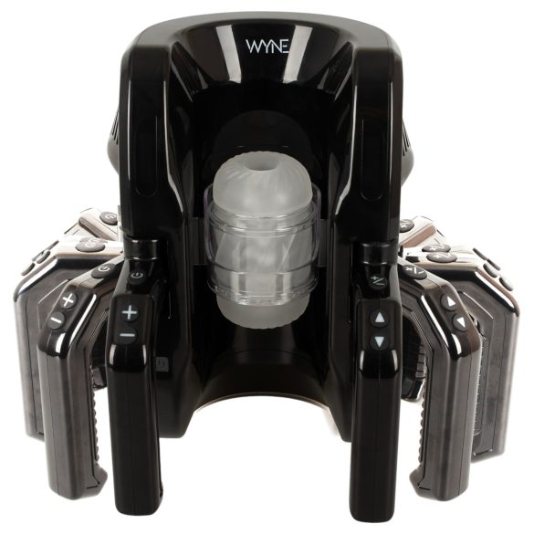 WYNE 10 - automatski masturbator s drškom - crni