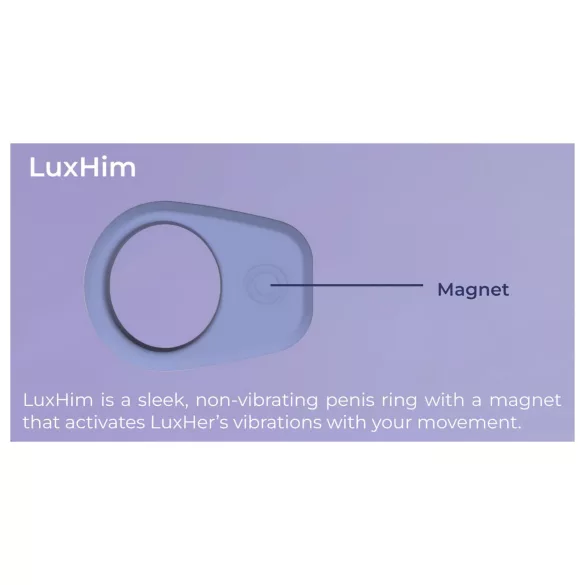 LUXUS Climax Together by Kiiroo - magnetski, aplikacijom upravljani set vibratora za parove