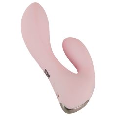   Beau Coeur Cerya - mini vibrator s rukom za klitoris - svijetloružičasti