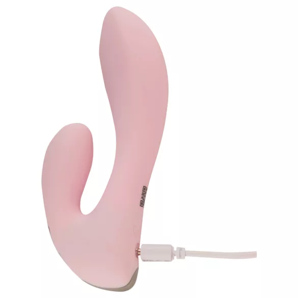 Beau Coeur Cerya - mini vibrator s rukom za klitoris - svijetloružičasti