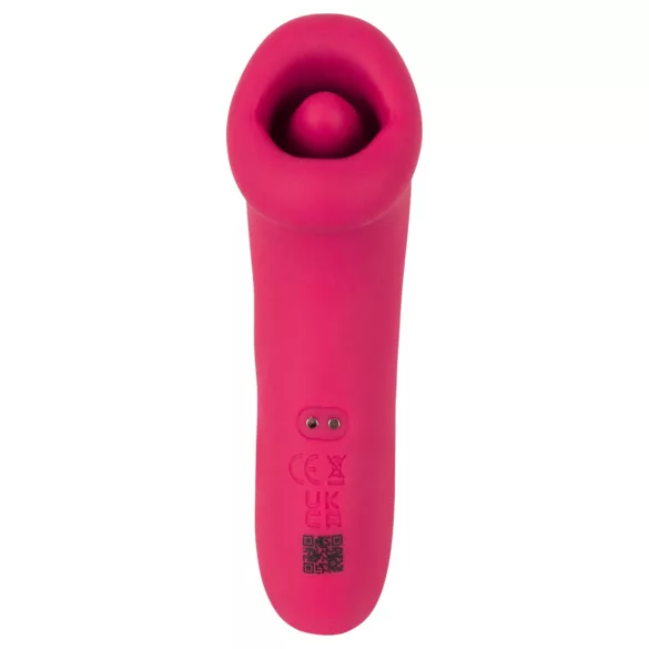 You2Toys Oral Fun - vibrator za klitoris sa sisanjem i jezičcem (ružičasti)