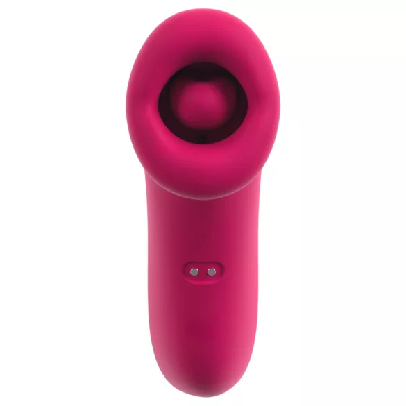 You2Toys Oral Fun - vibrator za klitoris sa sisanjem i jezičcem (ružičasti)