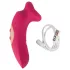You2Toys Oral Fun - vibrator za klitoris sa sisanjem i jezičcem (ružičasti)