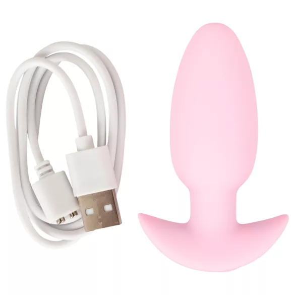 Cuties Mini - vibracijski analni čep - ružičasti