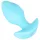 Cuties Mini - analni vibrator plug - vibrirajući - silikon plava