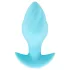 Cuties Mini - analni vibrator plug - vibrirajući - silikon plava