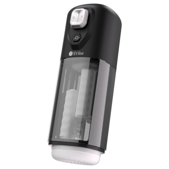 Snail Vibe Ikon Volt - automatski masturbator (crni)