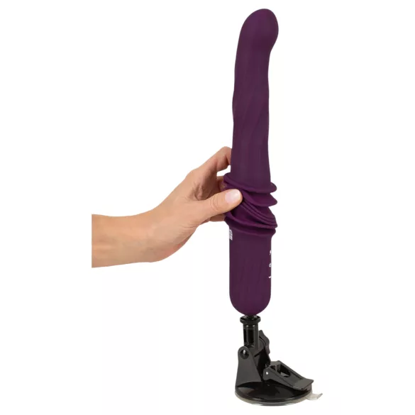 You2Toys - tjerajući vibrator s daljinskim upravljačem i zagrijavanjem (ljubičasti)