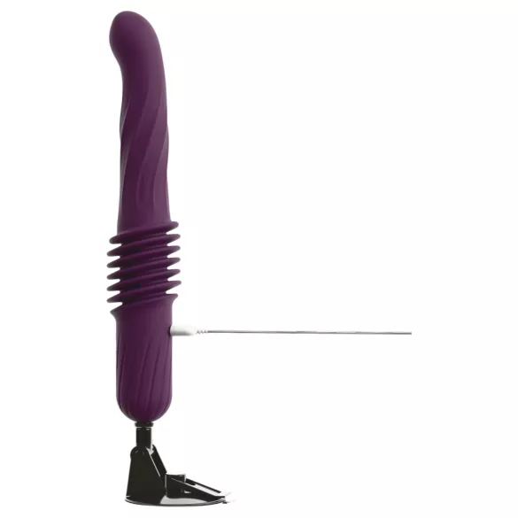 You2Toys - tjerajući vibrator s daljinskim upravljačem i zagrijavanjem (ljubičasti)