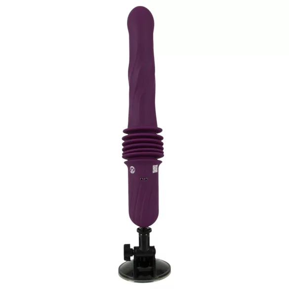 You2Toys - tjerajući vibrator s daljinskim upravljačem i zagrijavanjem (ljubičasti)