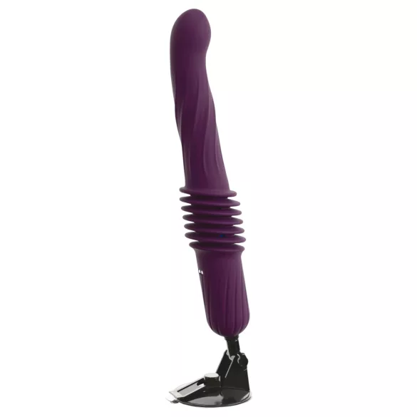 You2Toys - tjerajući vibrator s daljinskim upravljačem i zagrijavanjem (ljubičasti)