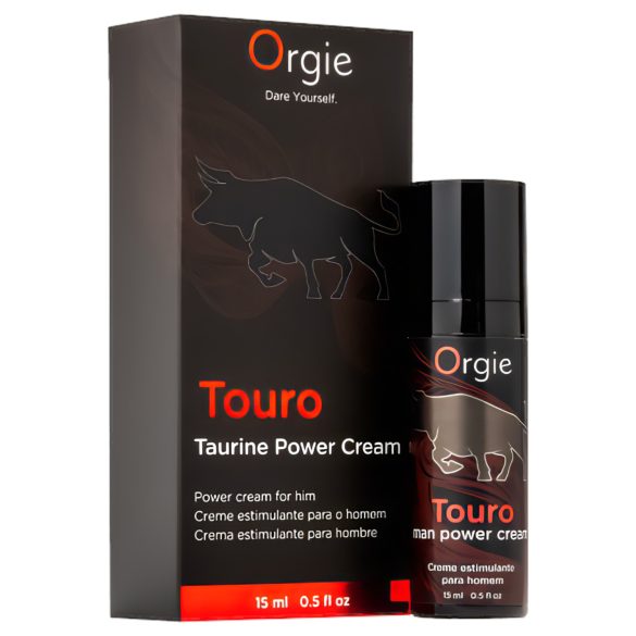 Orgie Touro Power - krema za jačanje erekcije (15ml)