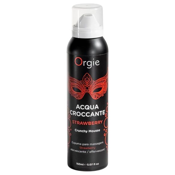 Orgie Acqua Croccante - masažna pjena - jagoda (150ml)
