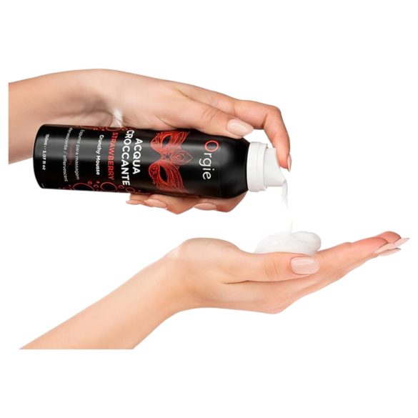 Orgie Acqua Croccante - masažna pjena - jagoda - 150ml