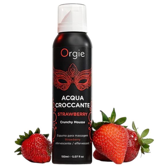 Orgie Acqua Croccante - masažna pjena - jagoda - 150ml