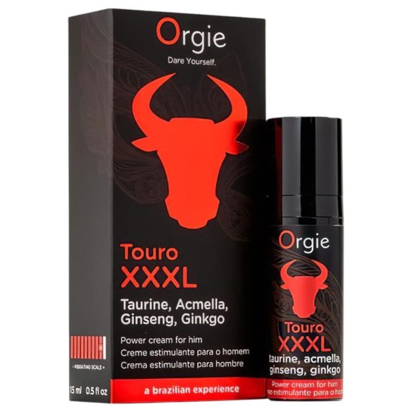 Orgie Touro XXXL - krema za jaču erekciju - 15 ml