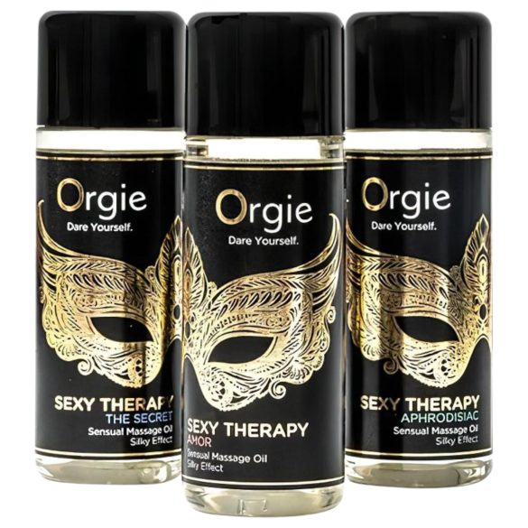 Orgie Sexy Therapy - senzualni set ulja za masažu (3x30ml)