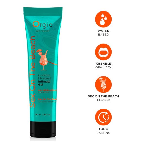 Orgie - jestivi lubrikant - Sex On The Beach okus - 100 ml