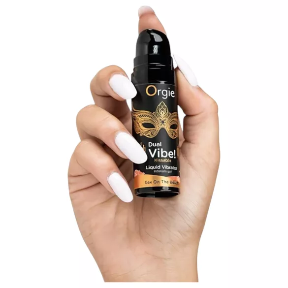 Orgie Dual Vibe - unisex tekući vibrator - Sex on the Beach (15 ml)