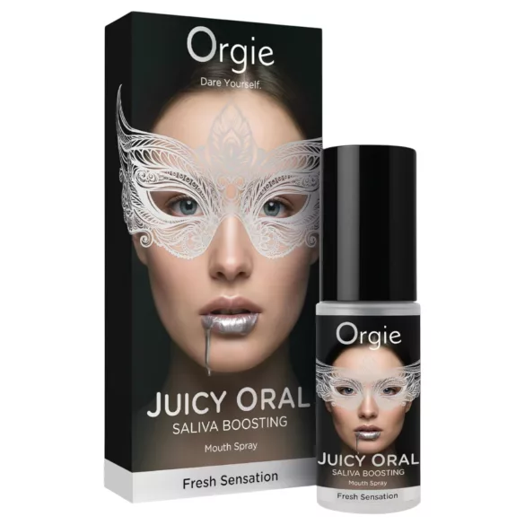 Orgie Juicy Oral - sprej za pojačavanje doživljaja poljupca i oralnog seksa (15 ml)