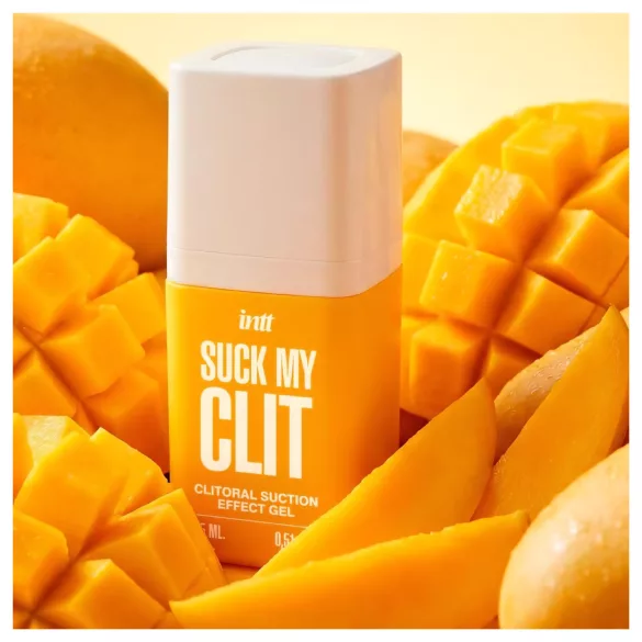 Intt Suck My Clit - gel za stimulaciju klitorisa za žene - mango (15 ml)