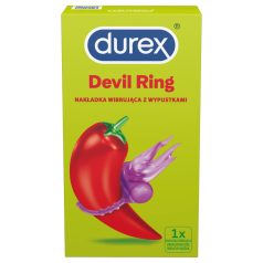   Durex Little Devil - vibrirajući prsten za penis - ljubičasta