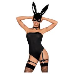 Obsessive OB7008 Sexy Bunny - kostim zecice - crna - L/XL