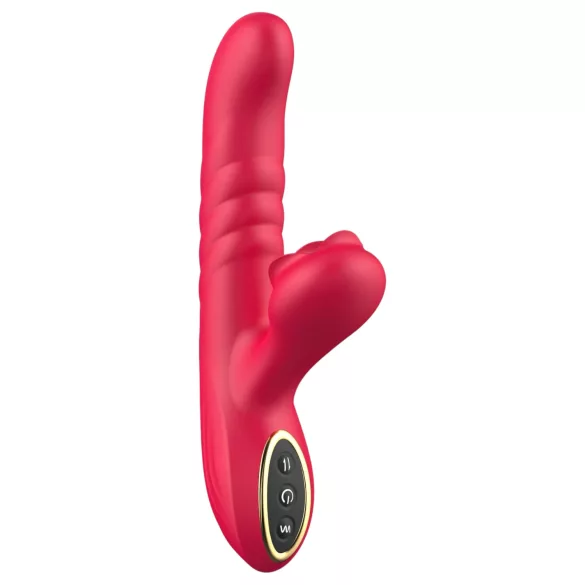 Sweet Play - vibrator za g-točku i klitoris - 2u1 funkcija - silikon ružičasti