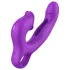 Erospace Sweet Play - jezični stimulator klitorisa i klimajući G-točka vibrator (ljubičasti)