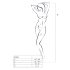 Passion BS049 - Halter neć set (bijelo) - S-L