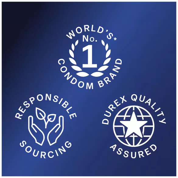 Durex Intense - rebrasti i točkasti kondomi - 16 komada