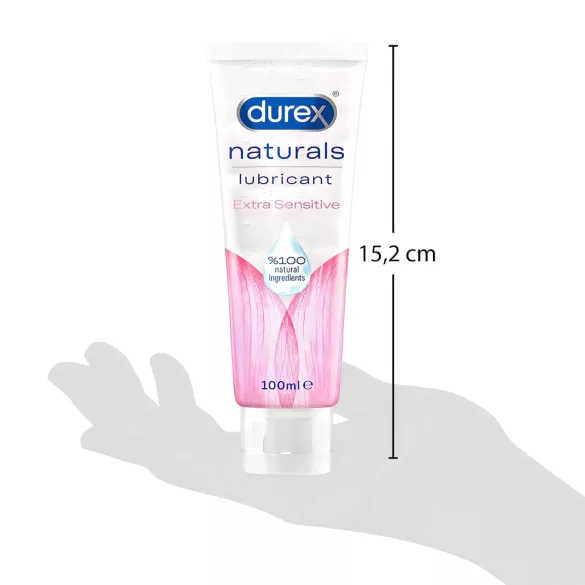 Durex Naturals - ekstra osjetljivi lubrikant (100 ml)