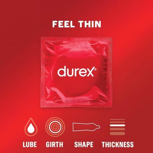 Durex Feel Thin - realan osjećaj kondoma paket (2x12 kom)