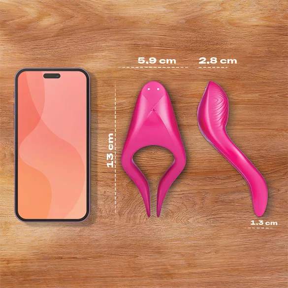 Durex Tease & Ride - Vibrator za G točku - ružičasti