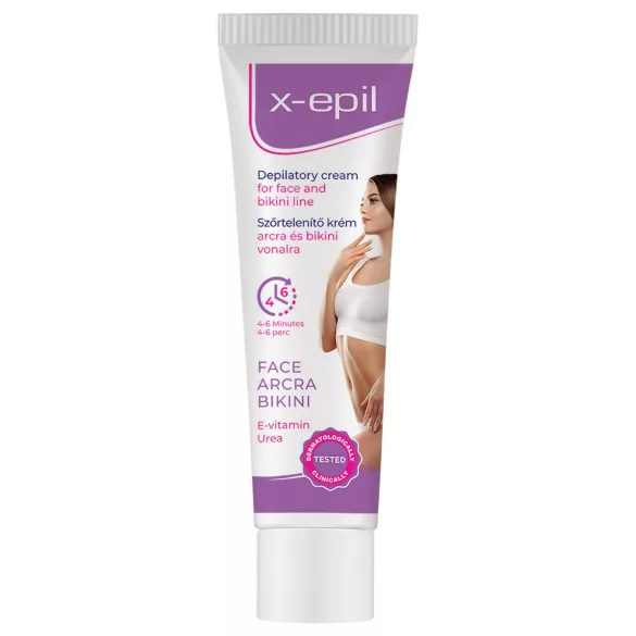X-Epil - krema za depilaciju lica i bikini zone - 40ml